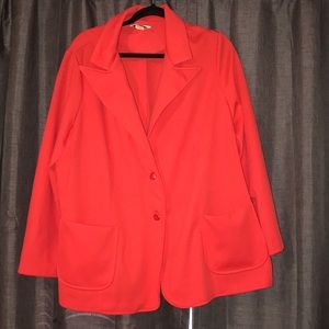 lady devon vintage coral blazer